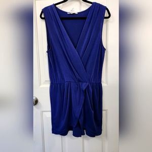 BCBG rayon, lycra shorts romper